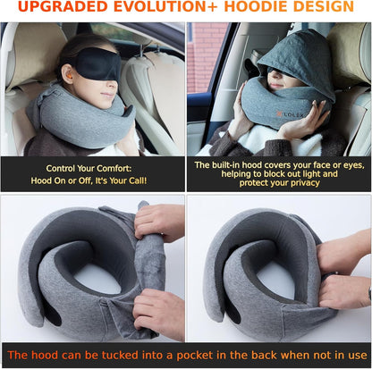 Hooded Pro Travel Pillow